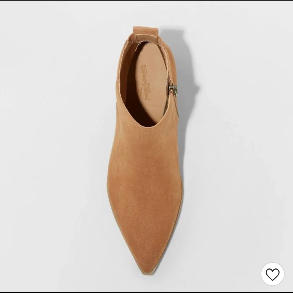 Women's Kennedy Cognac colored Ankle Boots - Universal Thread Size 9.5 - Picture 2 of 6